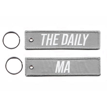 Load image into Gallery viewer, MA The Daily Silver Jet Tag