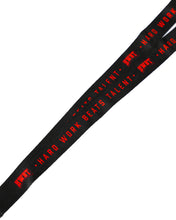 Load image into Gallery viewer, Red Hard Work Beats Talent Lanyard