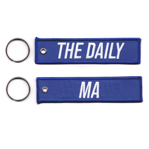 MA The Daily Blue Jet Tag