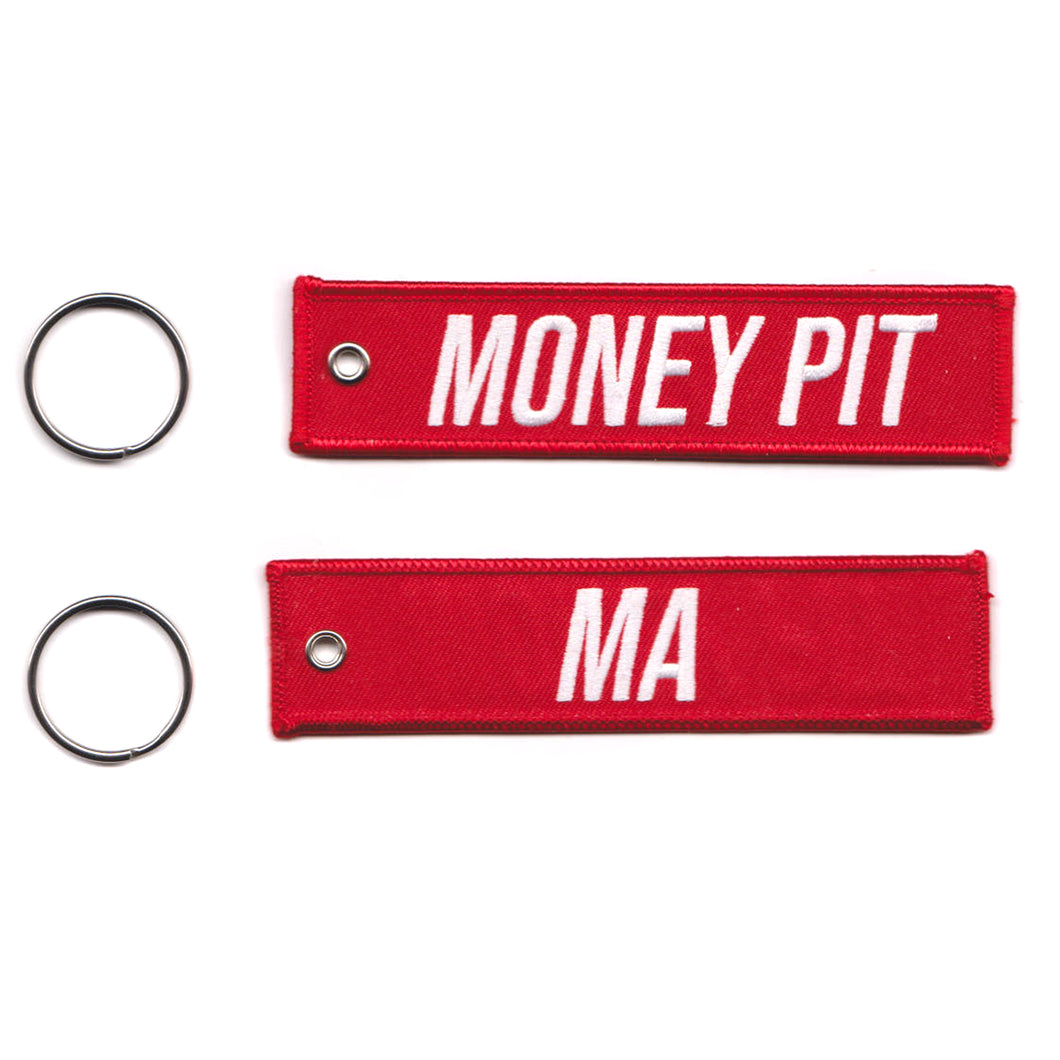 MA Money Pit Red Jet Tag